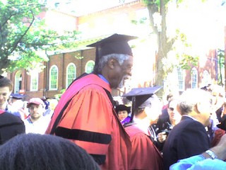 Bill Russell Cap and Gown