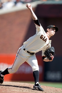 Tim Lincecum goes for his third Cy Young Award in a row.  Photo: Icon SMI